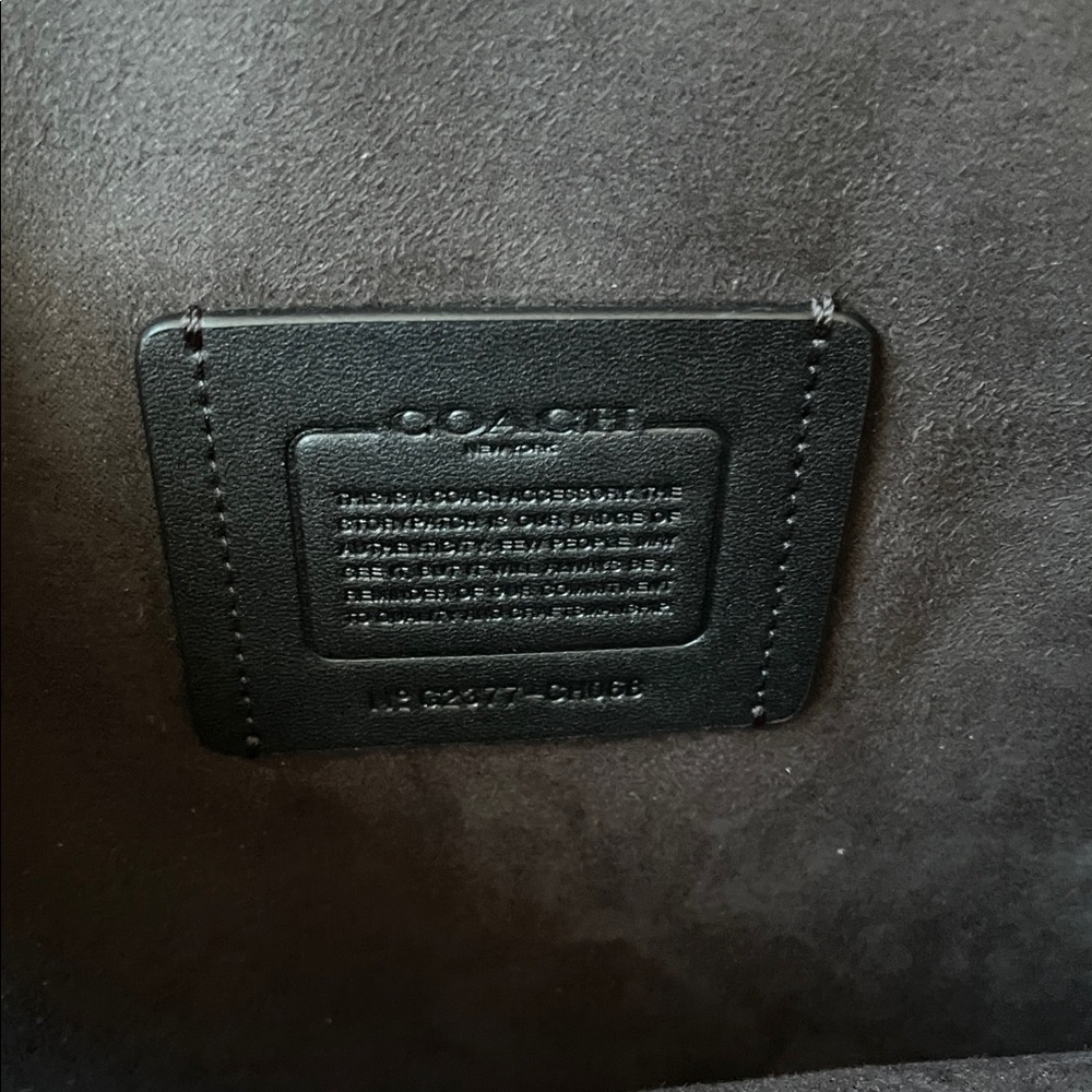 Coach Dark Brown Leather Laptop Bag - Picture 4 of 8